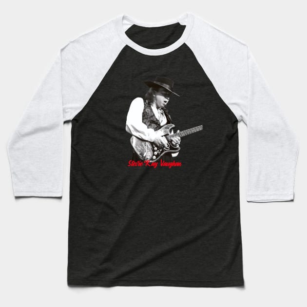 STEVIE RAY VAUGHAN Baseball T-Shirt by Cult Classics